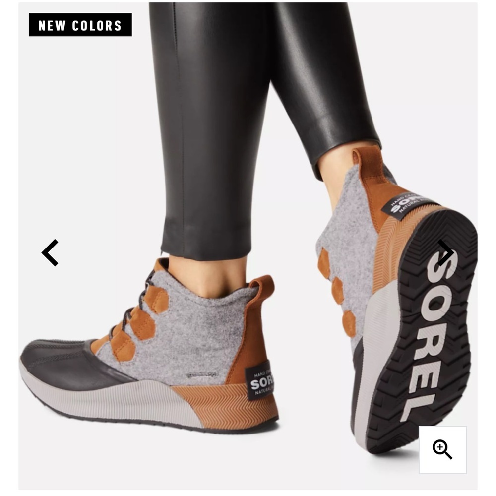 Sorel Women’s Out N’ About Classic Boot in Camel, Black and Brown